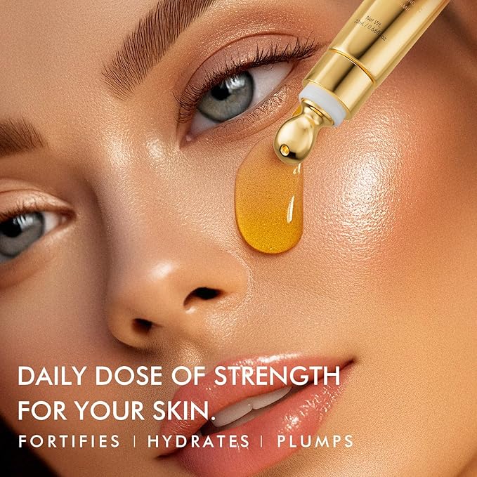 6% Caffeine Eye Cream for Dark Circles - Rapid Wrinkle Repair, Daily 1% Retinol & Hyaluronic Acid to Fight Fine Lines, Wrinkles, & Dark Spots, Eye Care Suitable for Men and Women's 0.68 fl. oz