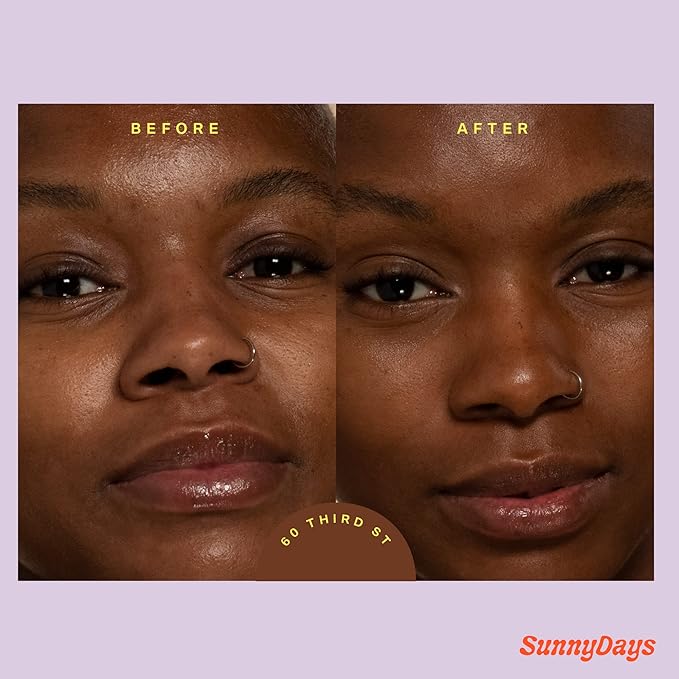 Tower 28 Beauty SunnyDays SPF 30 Tinted Mineral Sunscreen For Sensitive Skin - 2-in-1 Facial Broad Spectrum UVA/UVB Protection + Foundation - Shade 60 THIRD ST - Deep with Neutral Undertones, 1 Fl Oz