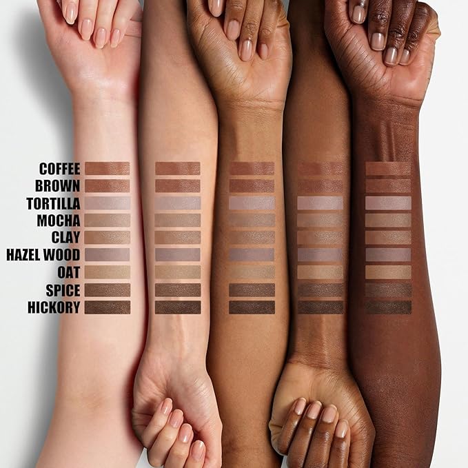 FOCALLURE Cream Contour Stick, Matte Bronzer Stick, Professional Face Shaping & Contouring Stick Makeup, Easy to Apply with Buildable Coverage, Long Lasting & Sweatproof, HAZEL WOOD