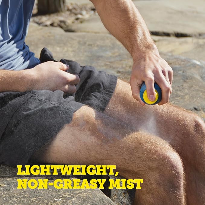 Oars + Alps Sunscreen Spray for Face & Body Spray Sunscreen Infused with Vitamin C & Antioxidants, No White Residue, Water & Sweat Resistant, All Skin Types, Lightweight, Hydrating, SPF 70, 6 Oz, 1pk