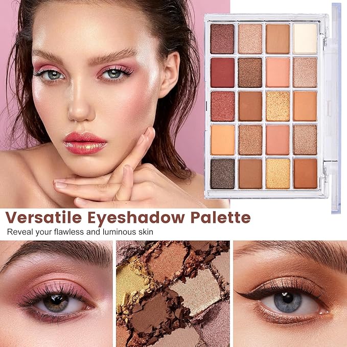 All in One Makeup Kit for Women Full Kit, Make Up Gift Set, Makeup Essential Bundle Includes Foundation Eyeshadow Palette Concealer Lipstick Eyeliner Eyebrow Stencils Mascara Cosmetic Brush Set