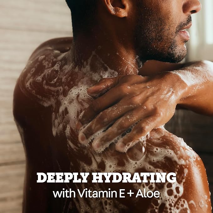 Oars + Alps Body and Face Wash for Men, Mens Body Wash & Face Cleanser with Vitamin E and Antioxidants, Moisturizing, Hydrating, Paraben & Sulfate Free Cleanser, Alpine Tea Tree, 2pk