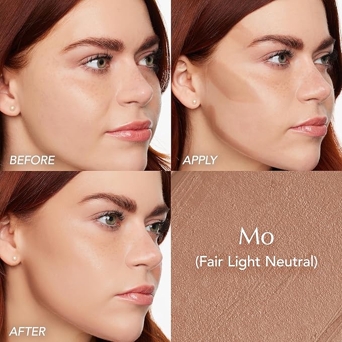 Thrive Causemetics Triple Threat Color Stick: Cream Bronzer & Contour Stick with Vitamin E, Evening Primrose Oil, Waterproof Smudge Proof Face Makeup Formula, Mo (Fair Light Neutral)