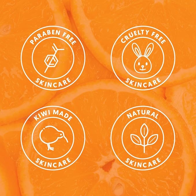 By Nature Vitamin C + Turmeric Gel Cleanser with Hyaluronic Acid – Brightening + Hydrating Face Wash & Makeup Remover for Oily and Acne-Prone Skin, Natural Daily Facial Wash (7oz)