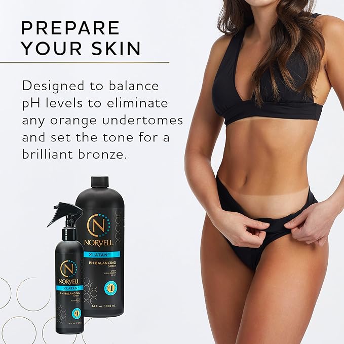 Norvell Pre Sunless Tanning XLATAN pH Balancing Spray for use w/Self Tanner, 8 fl.oz.