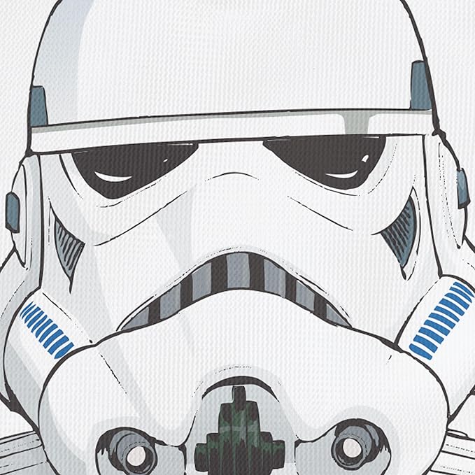 Kitsch x Star Wars Stormtrooper Soap Saver Bag – Patented Mesh Bag Soap Holder for Body Wash Bar - Extends Use & Prevents Soggy Mess - Recycled Mesh Beauty Pouch, Eco-Friendly