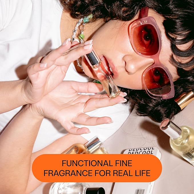 DedCool Eau de Parfum (Madonna Lilly - 0.5 fl oz) With Notes of Black Pepper, Sandalwood, Bergamot, Perfume for Men and Women, Luxury Fragrance, with Essential Oils, Non-Toxic, Fragrance For All