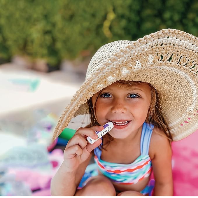 Surface SPF 30 Sunscreen Lip Balm, Broad Spectrum SPF Lip Sunscreen for Dry Cracked Lips, Moisturizing Chapstick for Outdoor Use, Water Resistant Lip Protection for 80 Minutes, Coconut Berry, 0.15oz