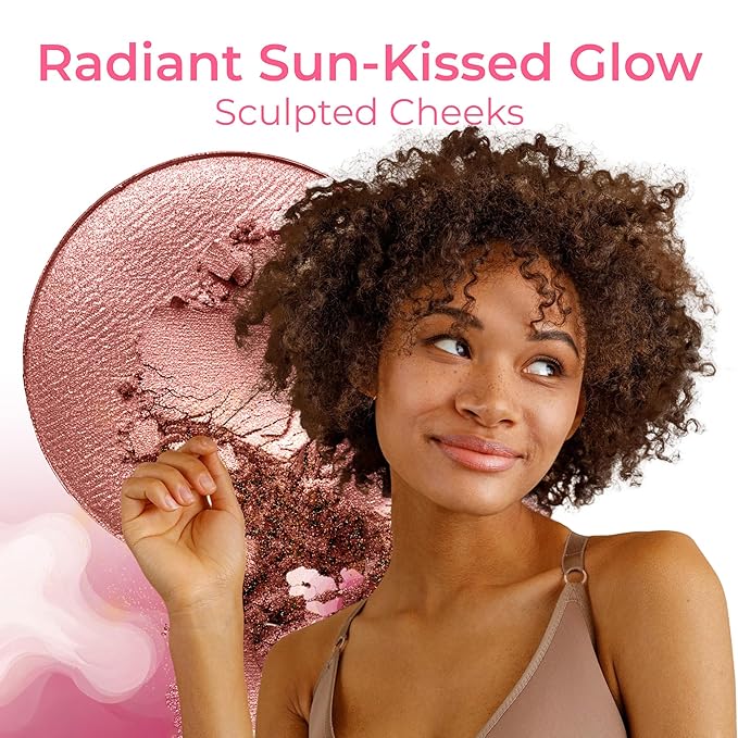 16pc Beginner Mineral Makeup STARTER KIT with 10 BRUSH SET (5gm)Sample Size Foundation, Primer, Blush, Bronzer, Setting Powder for Learning, Occasional Use & First Time Users, Travel Size Kit (Cocoa)