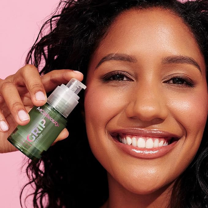MCoBeauty - Grip Primer - Gel Base with Moisturising Ingredients - Contains Aloe Vera, Niacinamide and More - Smooths Skin for Long-Lasting Makeup - Face Primer