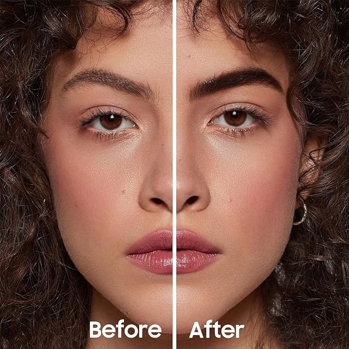 Eyebrow Tint Peel Off - Eyebrow Gel with Eyebrow Stencils, Eyebrow Tattoo Peel Off Waterproof Tinted Brow Gel 3 Days Duration, Brow Tint for Charming Voluminous Brows (Brown)