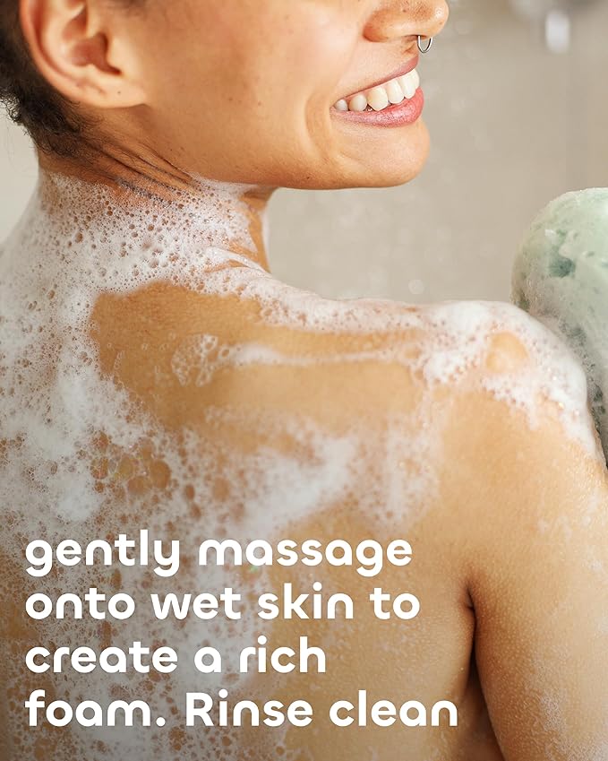 Seaweed Bath Co. Detox Body Wash, Rosemary Mint Scent, 12 Ounce, Shower Gel for Men & Women, Vegan, Paraben Free, Sulfate Free, Cruelty Free