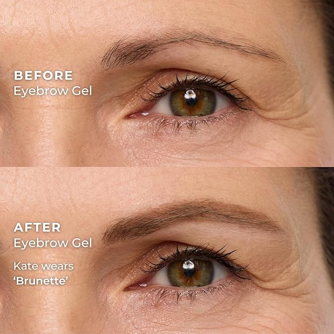WUNDERBROW Eyebrow Gel, Waterproof, Smudgeproof, Long Lasting, Shade: Brunette, Vegan and Cruelty-Free