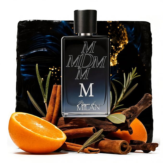 Men's Cologne Premium Fragrance Spray 100ml - Eau De Parfum - Long Lasting Sophisticated Scent for Daily Wear Inspired by Luxury Perfume(M for Men)