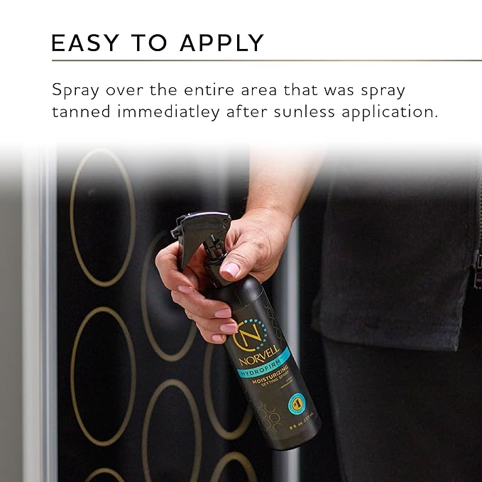 Norvell Post Tanning Hydrofirm Moisturizing Spray 34 fl.oz. – Professional Sunless Hydrating Spray for Extending Self Tan, Softening Skin, Enhancing Color & Reducing Uneven Fade