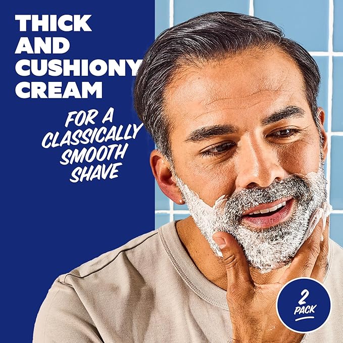 Dollar Shave Club | Shave Cream 6 ounce (2 Pack) | Hydrating Shaving Cream for Sensitive Skin