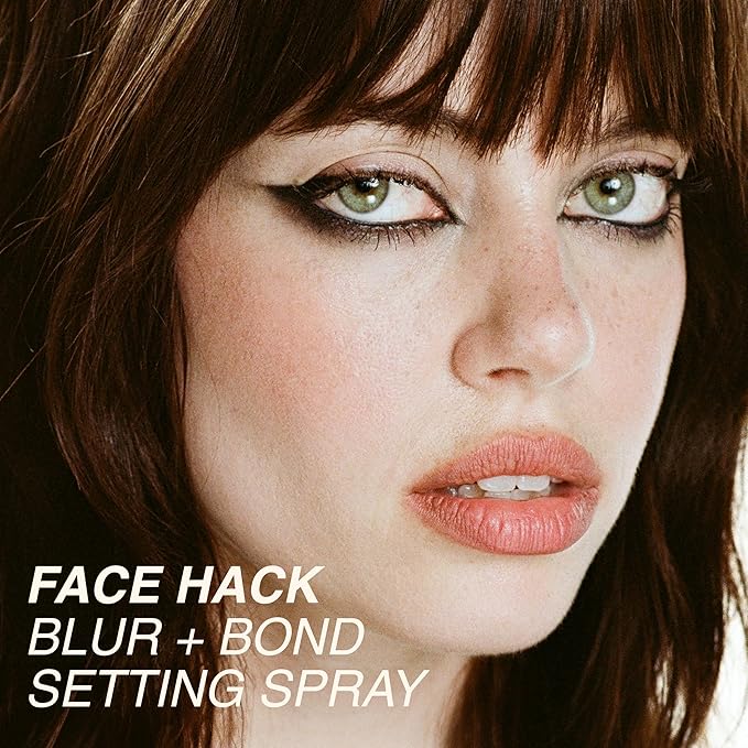 Freck Beauty FACE HACK Blur + Bond Setting Spray, Multi-Purpose Spray that Blends, Blurs and Bonds Makeup, Locks your look In All Day, Perfect for Mid Day Refresh, 3.38 oz